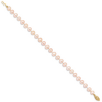 14K Gold Filled 6-7mm Pink Cultured Freshwater Pearl Necklace
