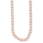 14K Gold Filled 7-8mm Pink Cultured Freshwater Pearl Necklace