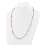 14K Gold Filled 7-8mm Pink Cultured Freshwater Pearl Necklace