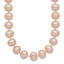 14K Gold Filled 8-9mm Pink Cultured Freshwater Pearl Necklace by Sophia Jewelers