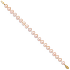 14K Gold Filled 8-9mm Pink Cultured Freshwater Pearl Necklace