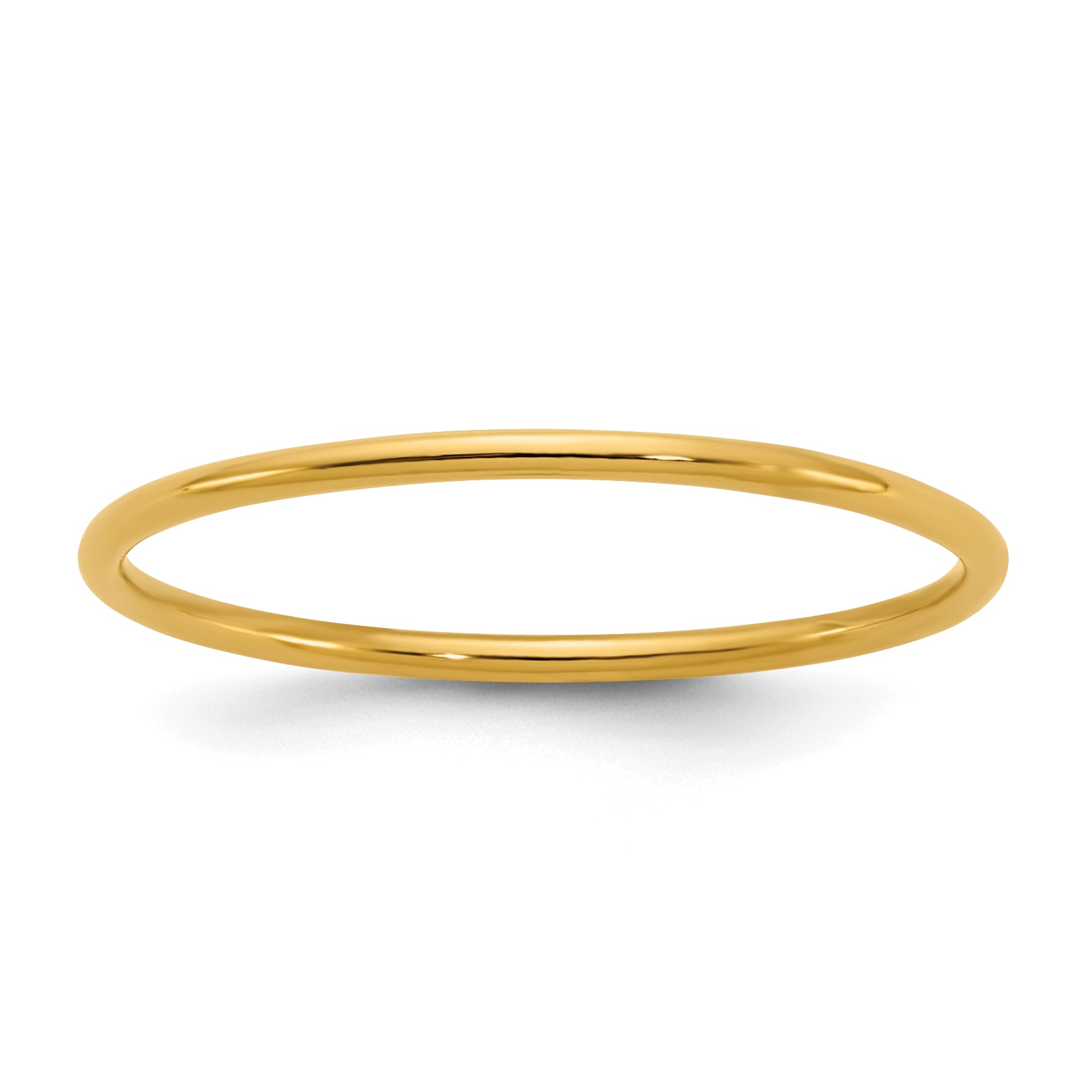 14K Gold Filled 1.0mm Plain Stacking Ring by Sophia Jewelers Main image