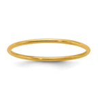 14K Gold Filled 1.0mm Plain Stacking Ring by Sophia Jewelers