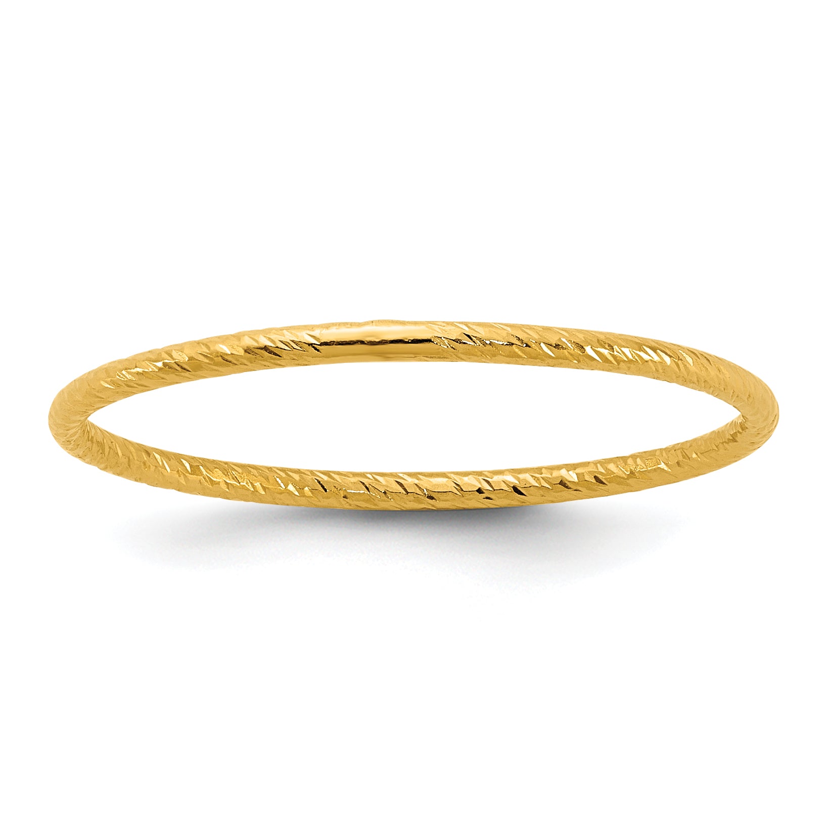 14K Gold Filled 1.0mm Sparkle Stacking Ring by Sophia Jewelers Main image