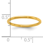 14K Gold Filled 1.50mm Stacking Ring - view 4