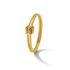 14K Gold Filled Double Love Knot 2.0mm Ring - view 6