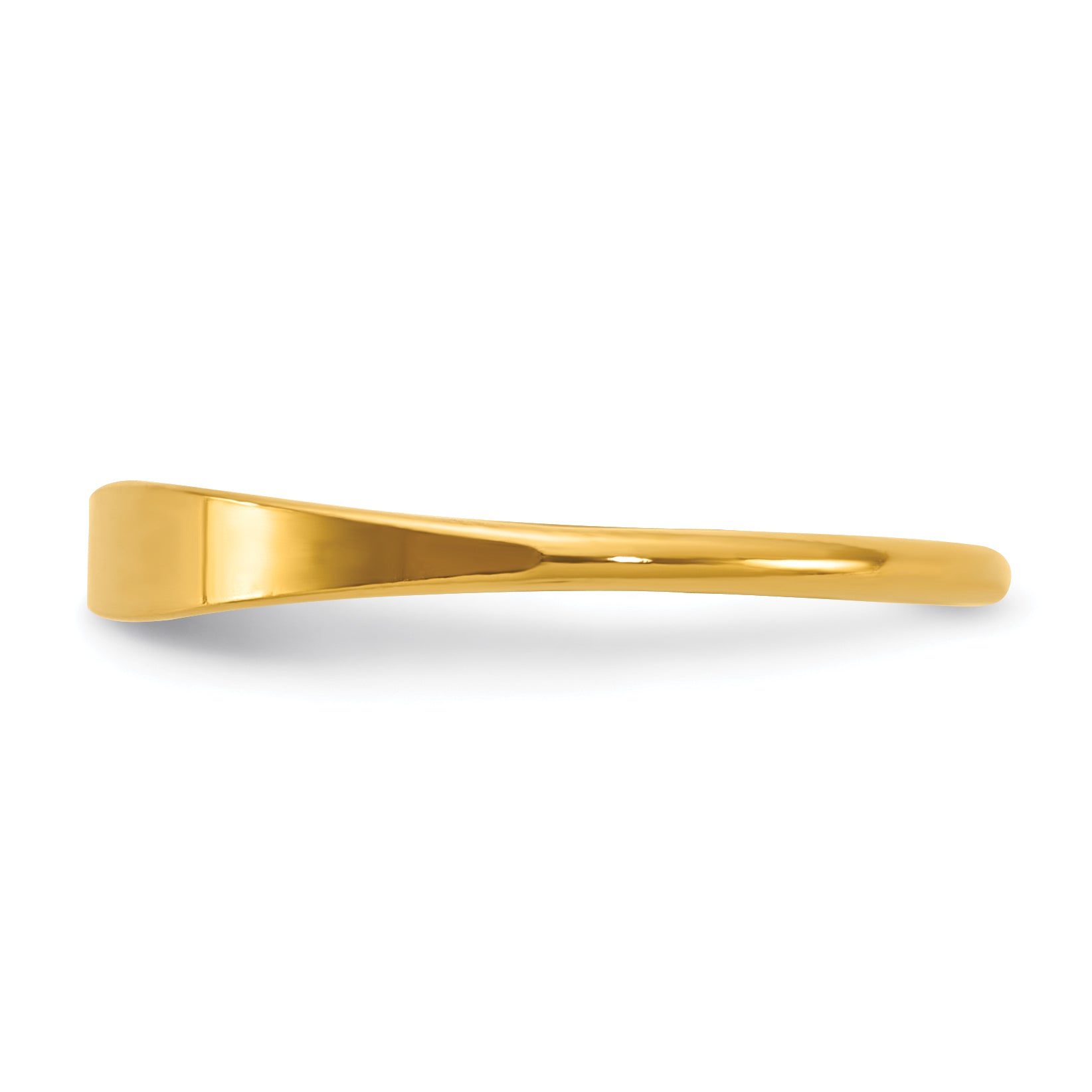 14K Gold Filled Signet Ring Secondary image