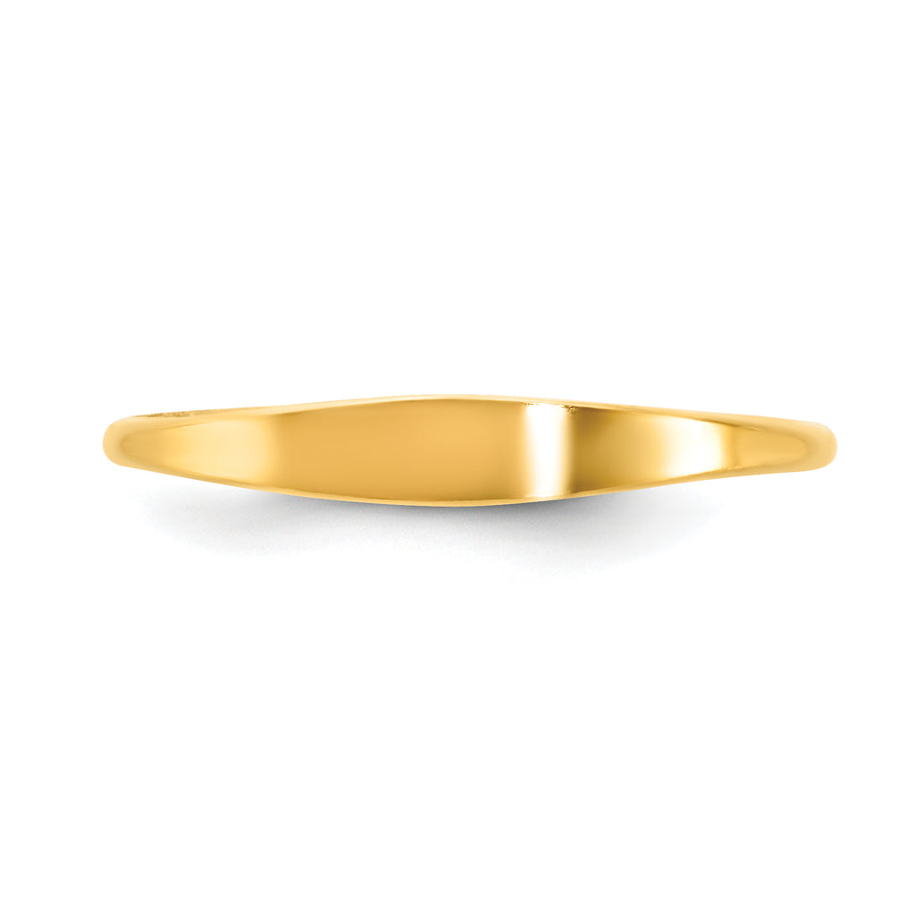 14K Gold Filled Signet Ring - view 4