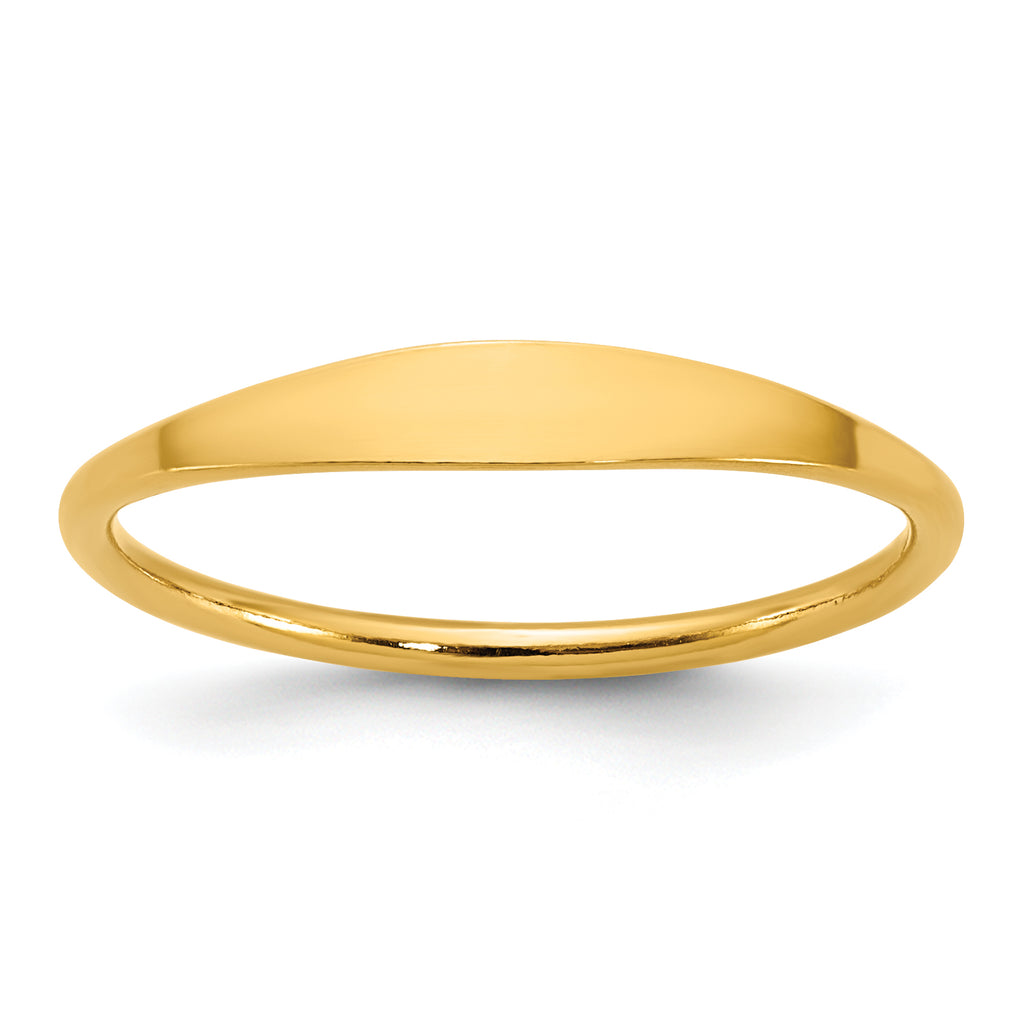 14K Gold Filled Signet Ring by Sophia Jewelers