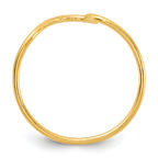 14K Gold Filled Wave 1.0mm Ring - view 2