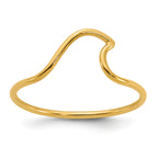 14K Gold Filled Wave 1.0mm Ring by Sophia Jewelers