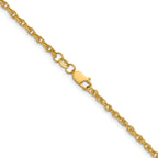 14K Gold Filled Ropa Chain Necklace in 2.5mm Width - view 2