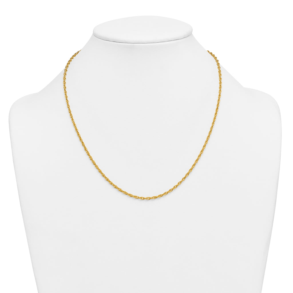 Rope Chain Necklace in 14/20 Gold Filled, 2.5mm