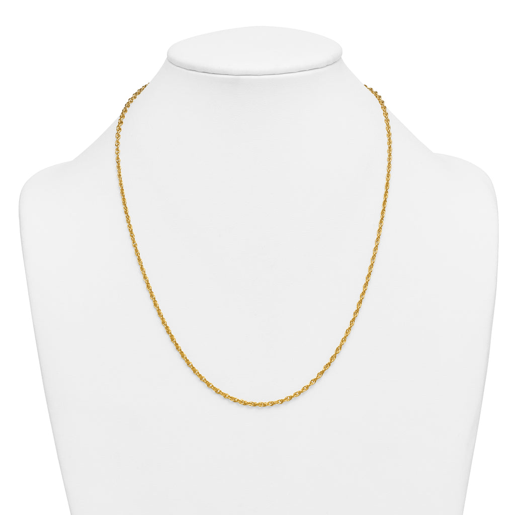 Rope Chain Necklace in 14/20 Gold Filled, 2.5mm