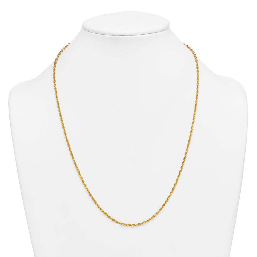 Rope Chain Necklace in 14/20 Gold Filled, 2.5mm