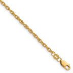 14K Gold Filled Ropa Chain Necklace in 2.5mm Width by Sophia Jewelers