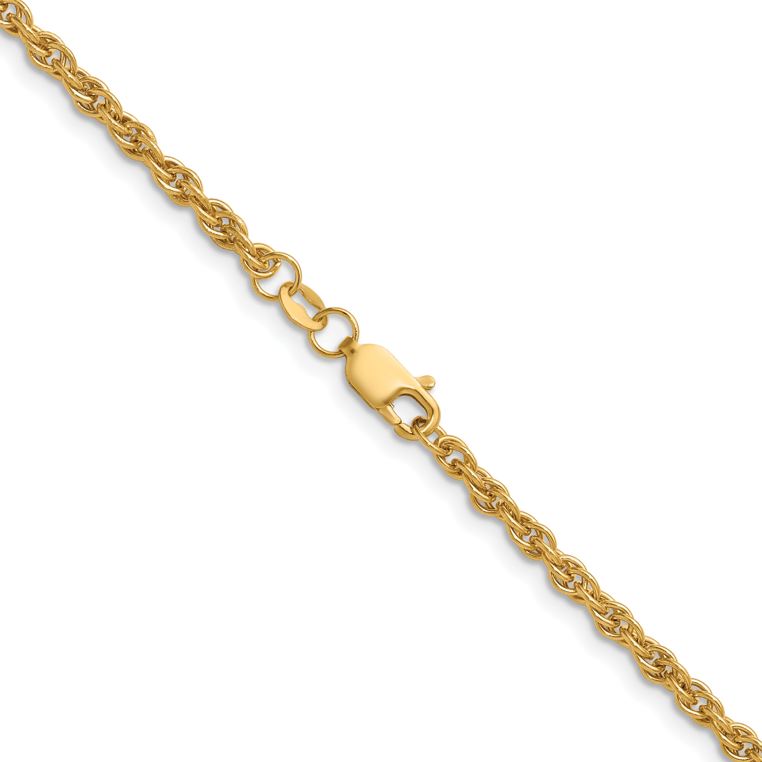 1/20 14K Gold Filled 2.90mm Ropa with Lobster Clasp Chain