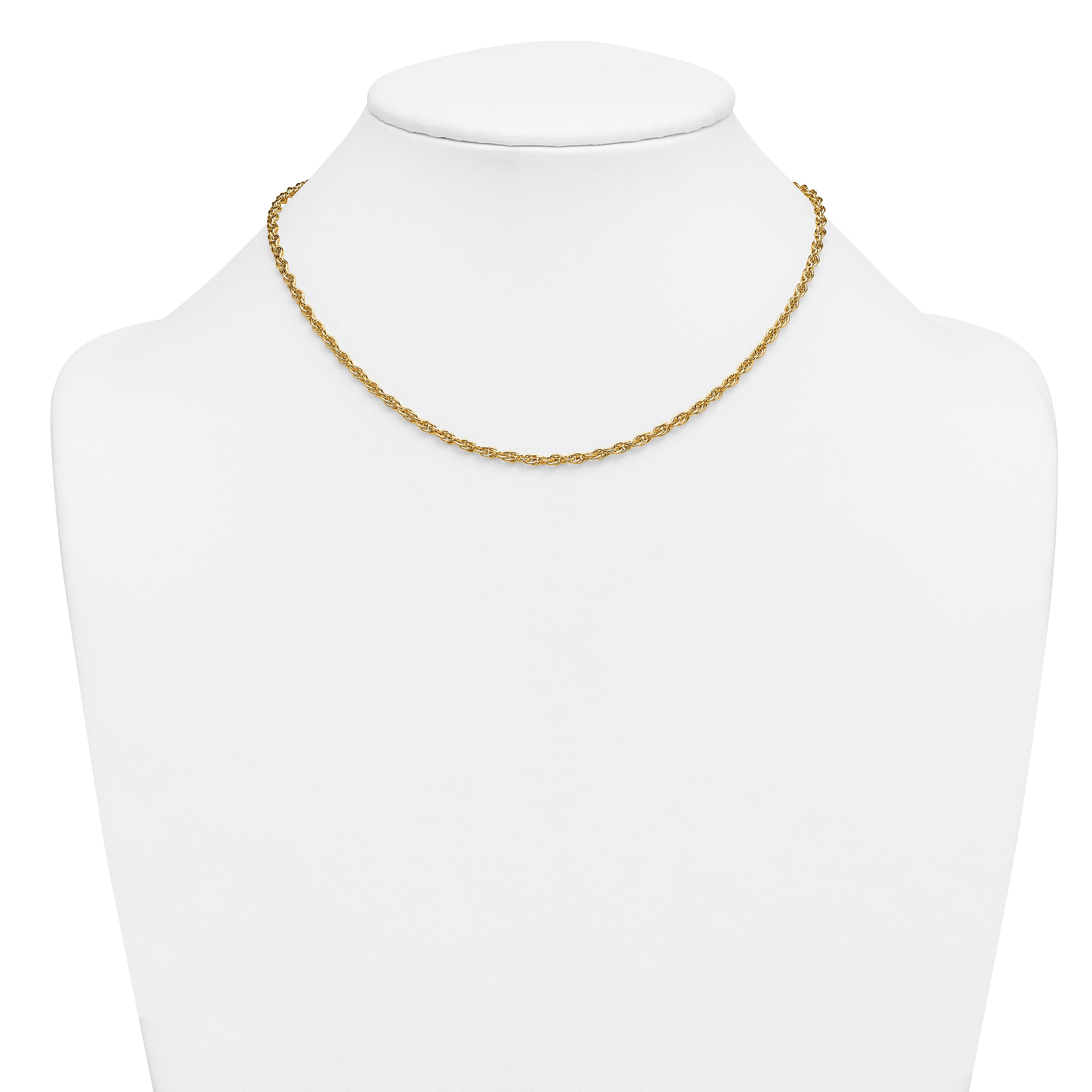 14K Gold-Filled Rope Chain Necklace 2.90mm