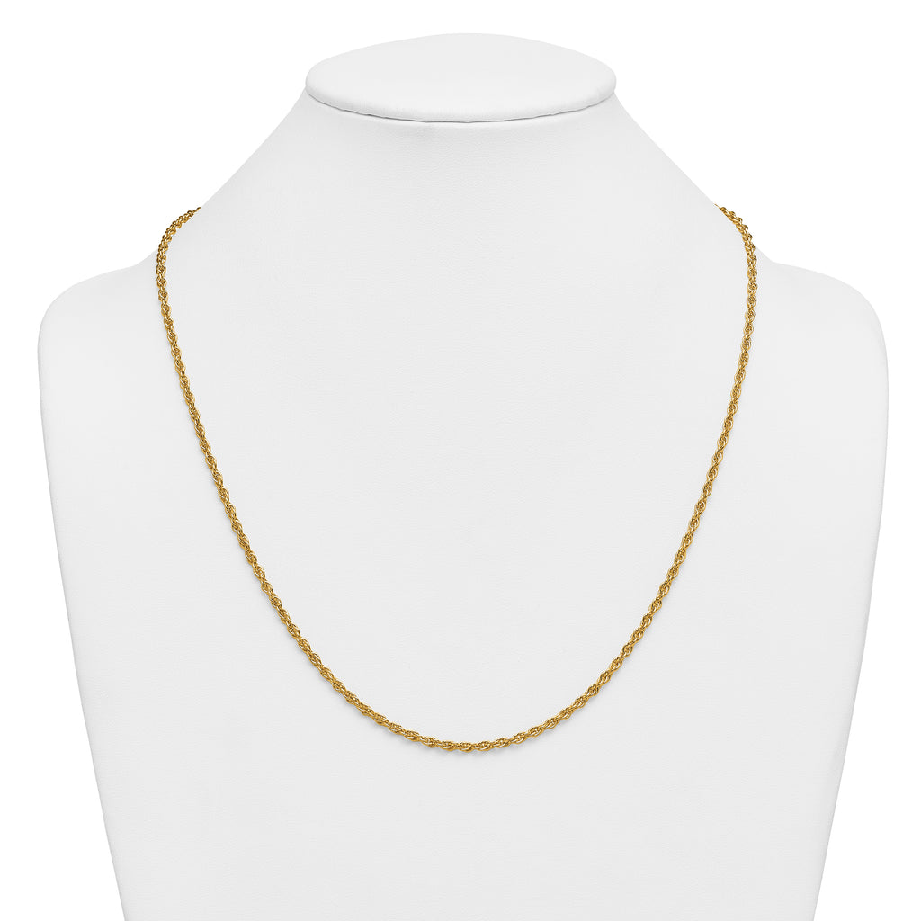 1/20 14K Gold Filled 2.90mm Ropa with Lobster Clasp Chain