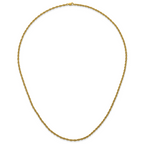 1/20 14K Gold Filled 2.90mm Ropa with Lobster Clasp Chain