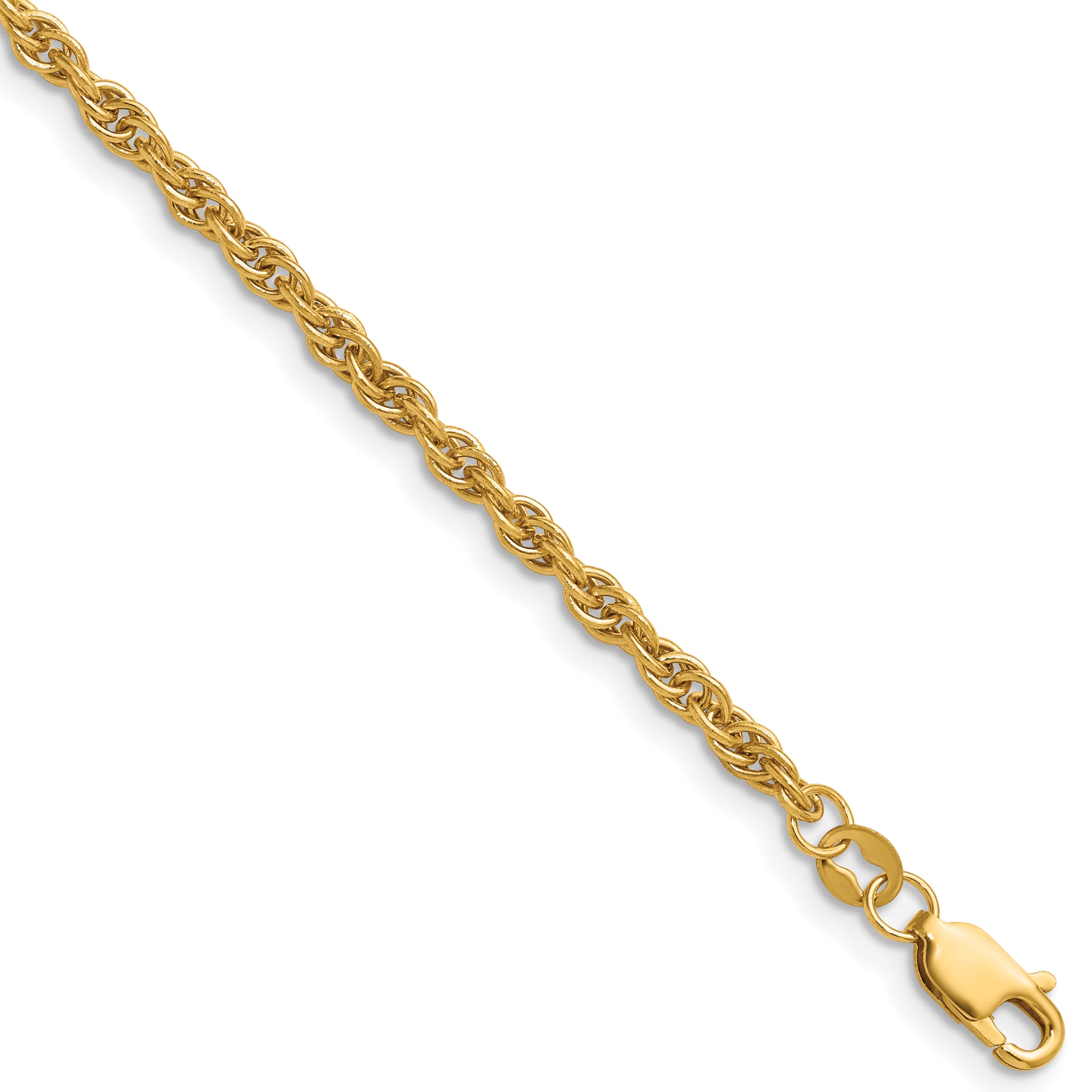1/20 14K Gold Filled 2.90mm Ropa with Lobster Clasp Chain