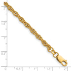 14K Gold Filled Ropa Chain Necklace in 3.8mm Width - view 5