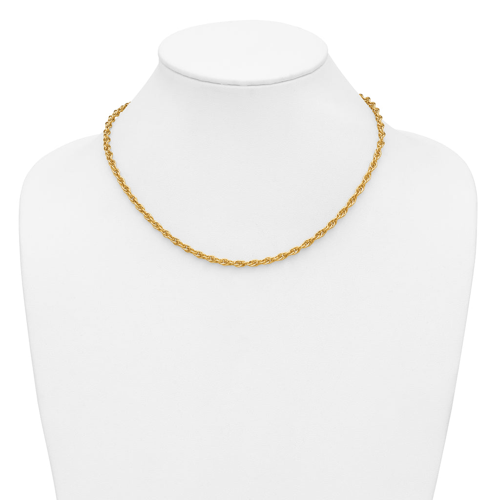 Rope Chain Necklace in 14/20 Gold Filled, 3.8mm