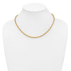 Rope Chain Necklace in 14/20 Gold Filled, 3.8mm