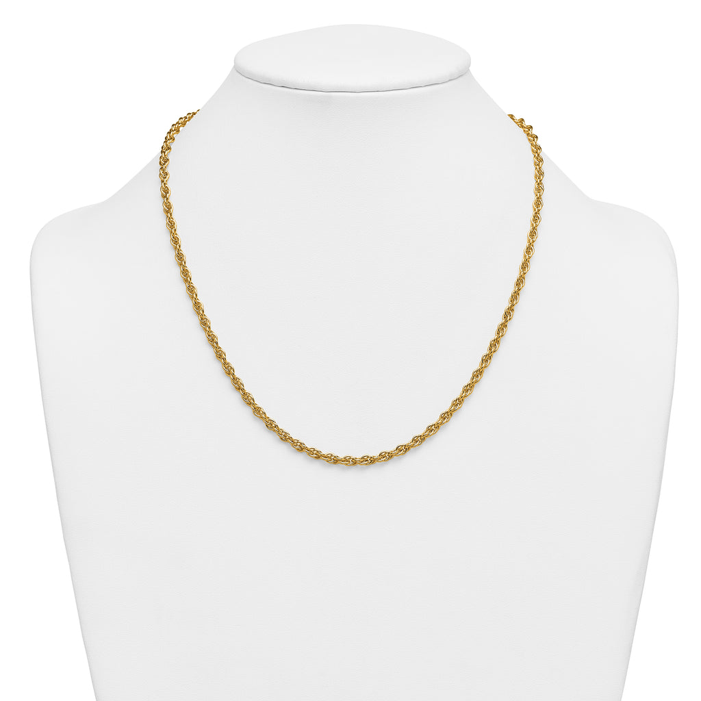 Rope Chain Necklace in 14/20 Gold Filled, 3.8mm