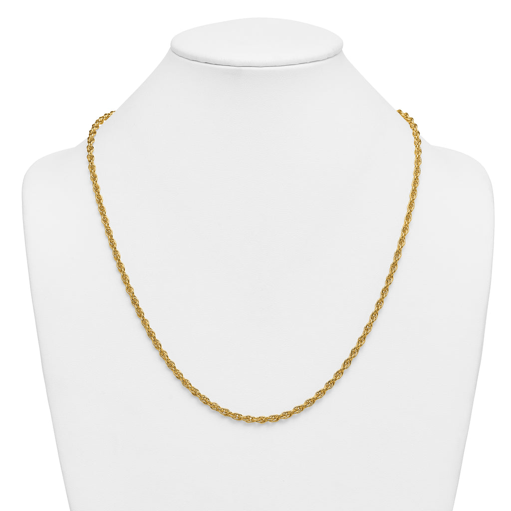 Rope Chain Necklace in 14/20 Gold Filled, 3.8mm