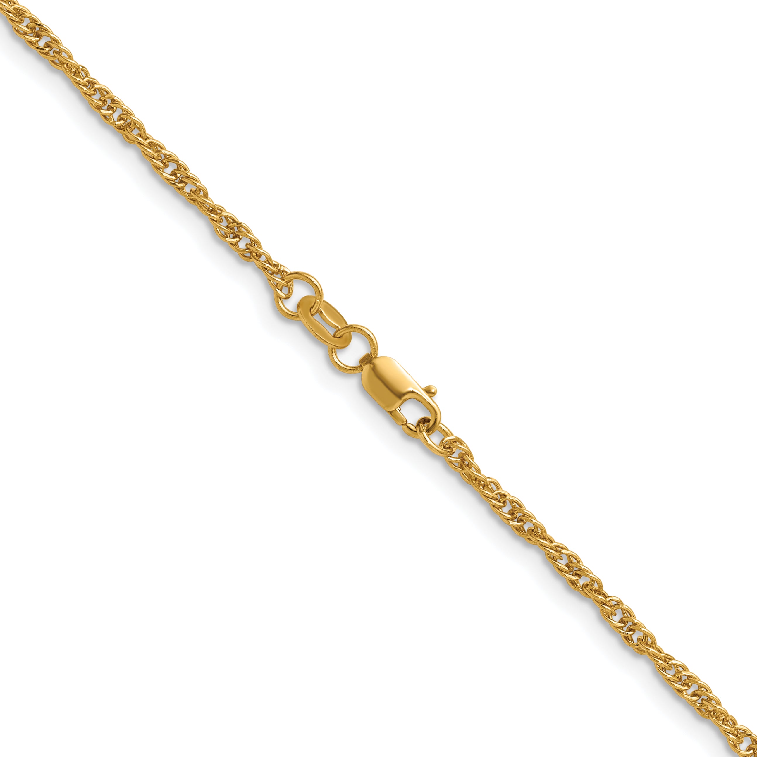Singapore Chain Necklace in 14/20 Gold Filled, 2mm Secondary image