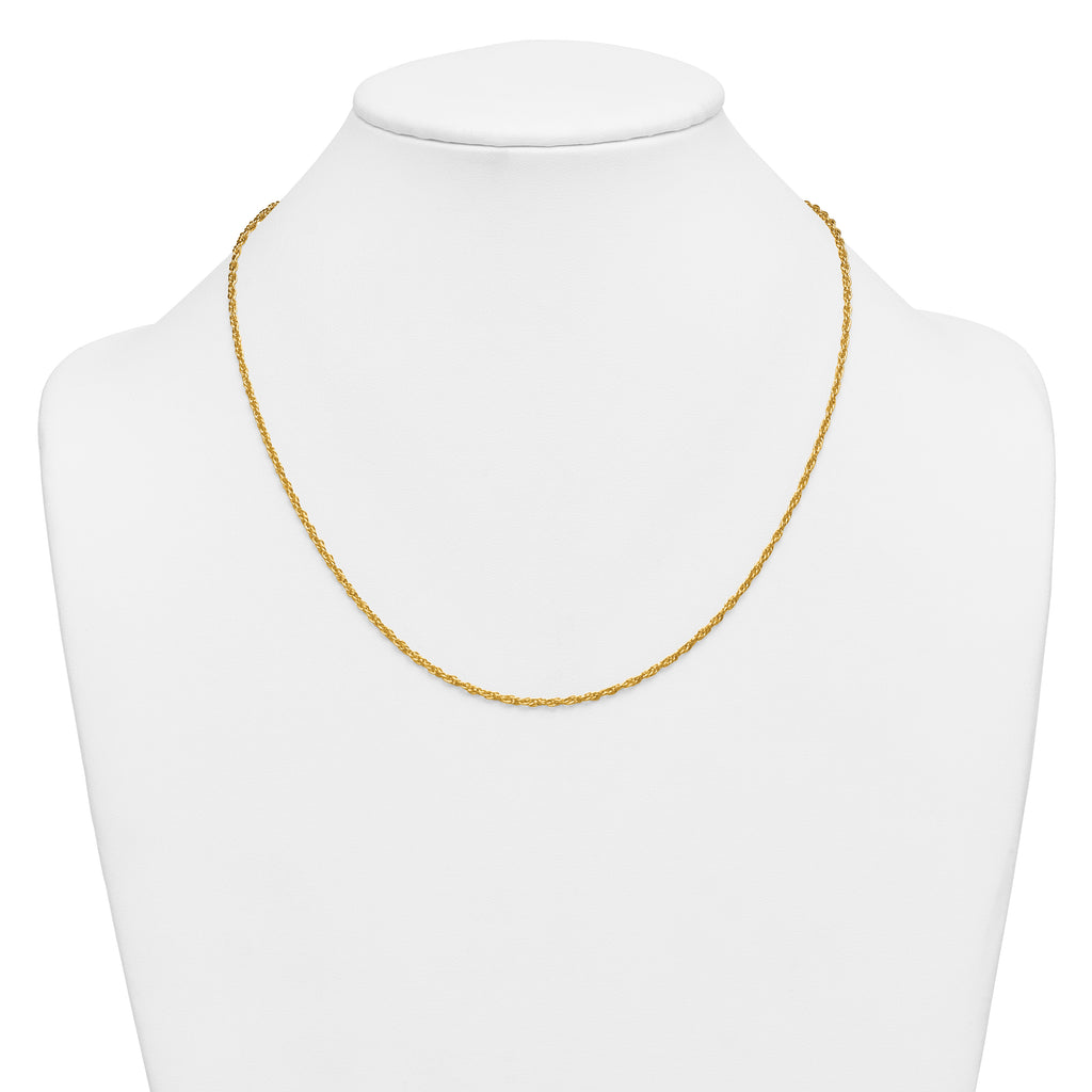 Singapore Chain Necklace in 14/20 Gold Filled, 2mm