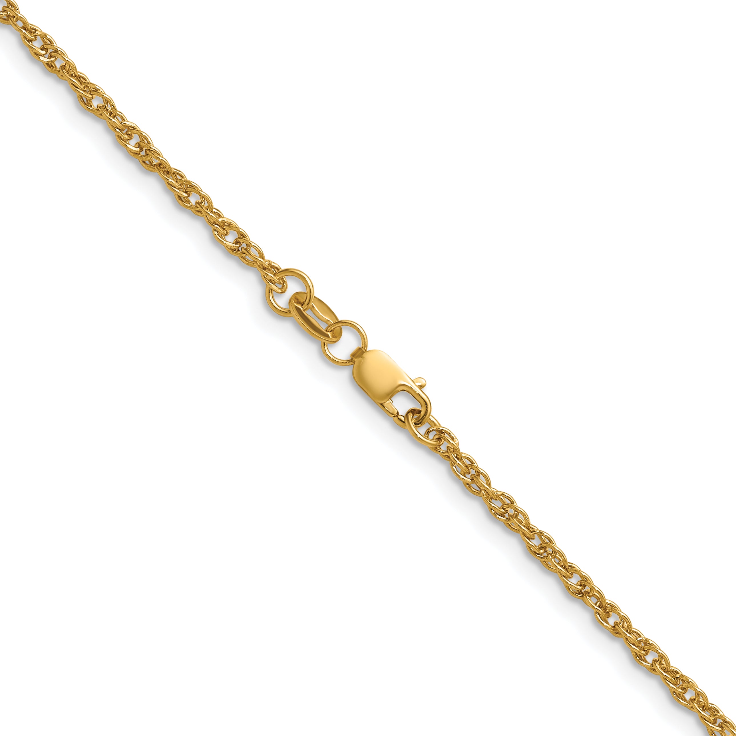 14K Gold Filled Singapore Chain Necklace in 2.1mm Width - view 2