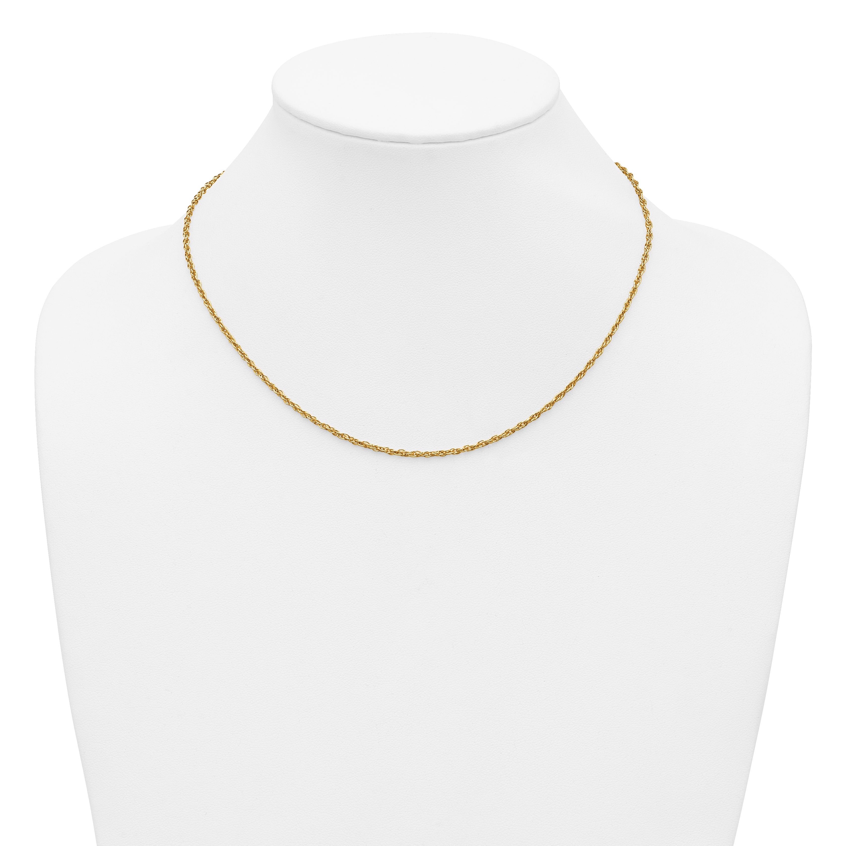 14K Gold Filled Singapore Chain Necklace in 2.1mm Width