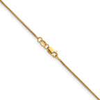 14K Gold Filled Snake Chain Necklace in 1.0mm Width - view 2