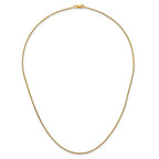 14K Gold Filled Snake Chain Necklace in 1.0mm Width - view 4