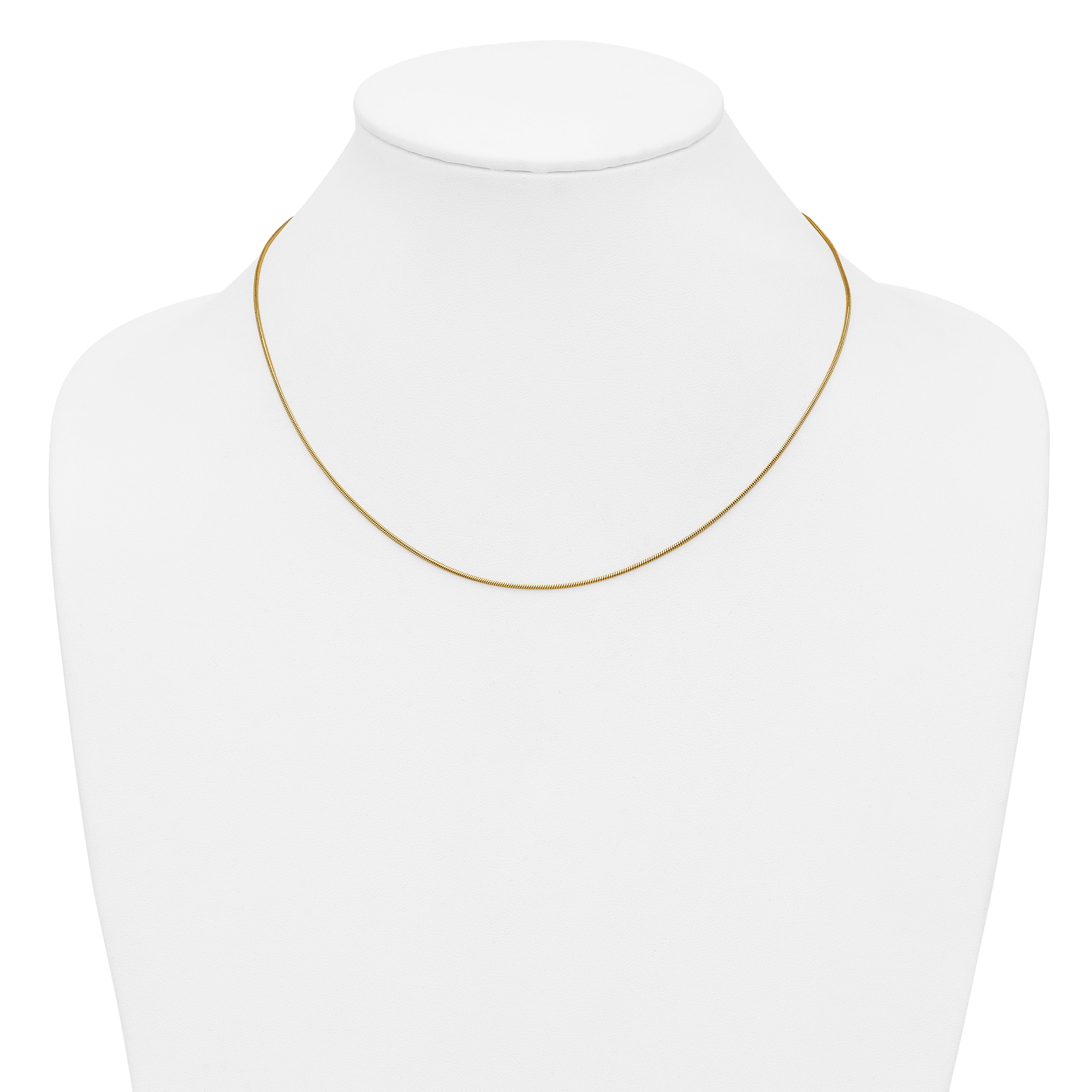 14K Gold Filled Snake Chain Necklace in 1.0mm Width