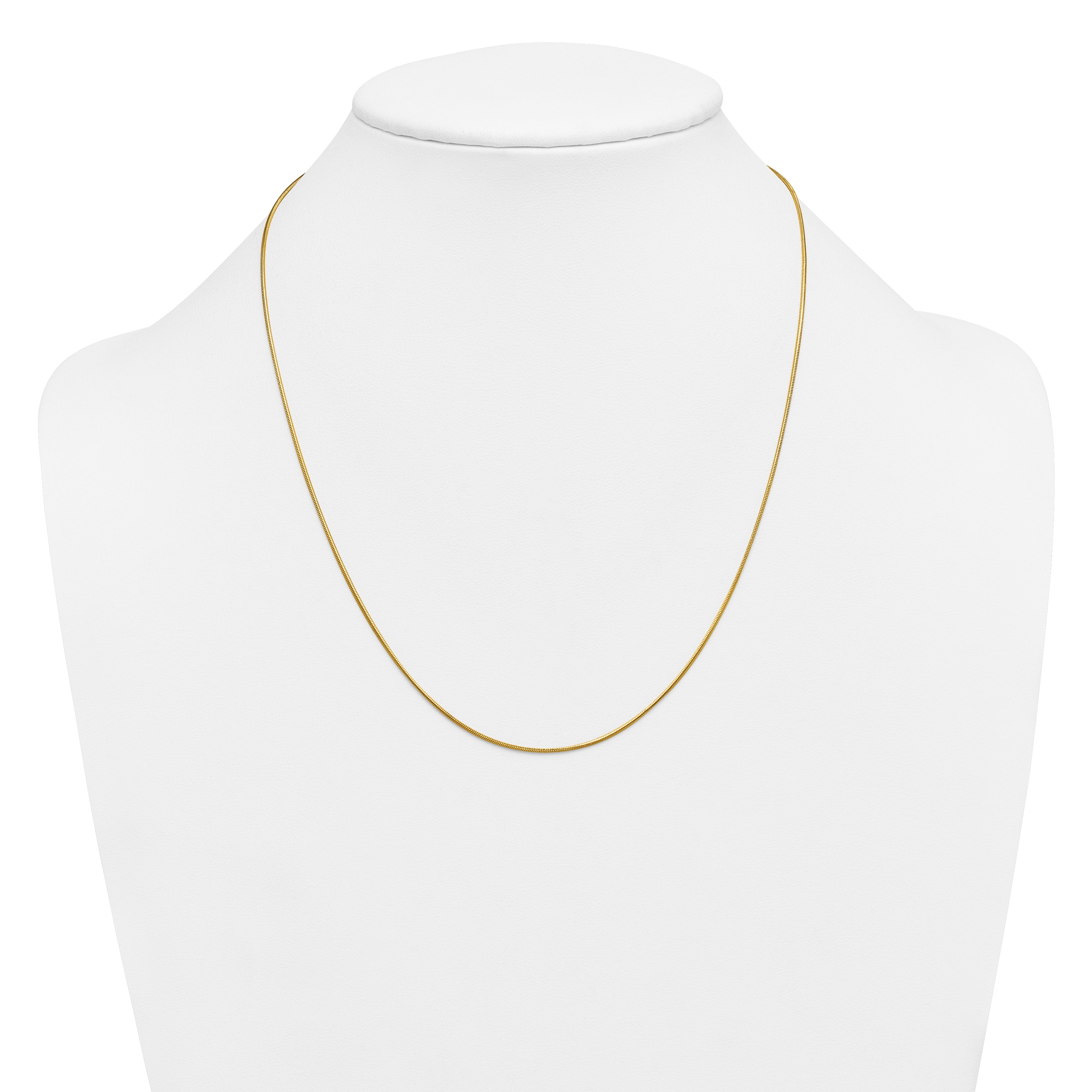 14K Gold Filled Snake Chain Necklace in 1.0mm Width