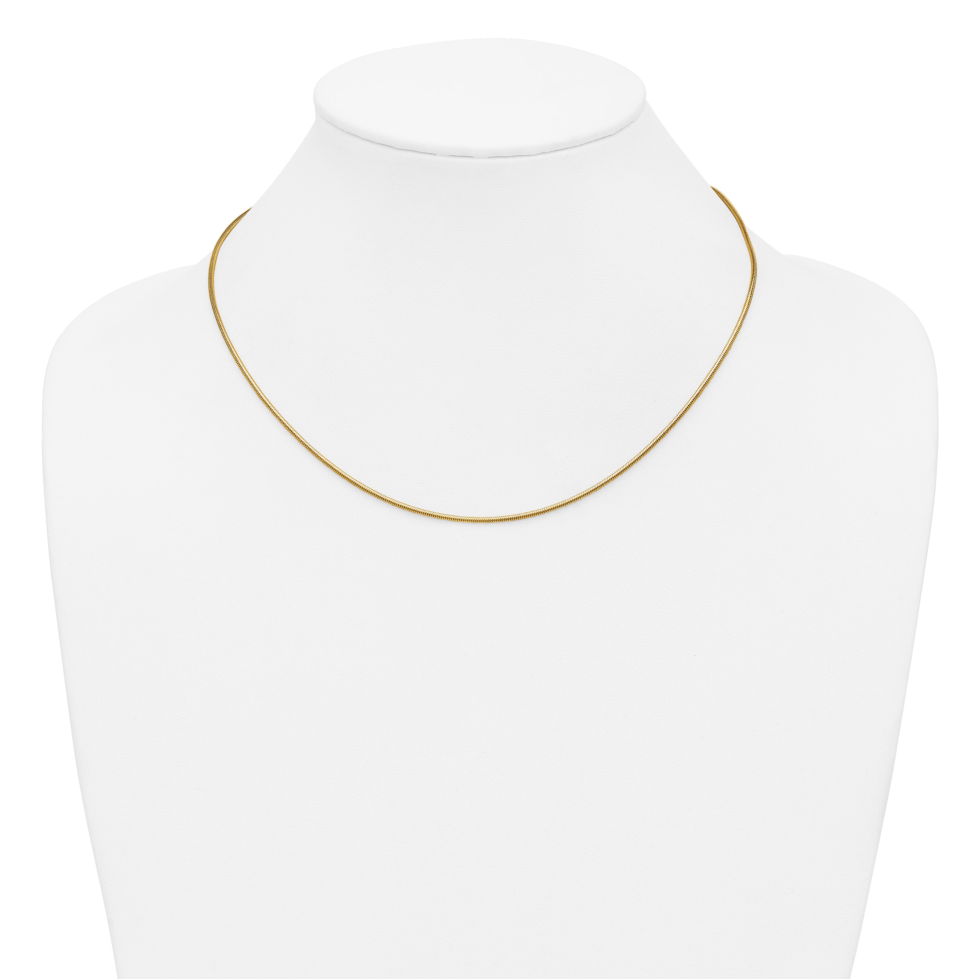 Snake Chain Necklace in 14/20 Gold Filled, 1.5mm