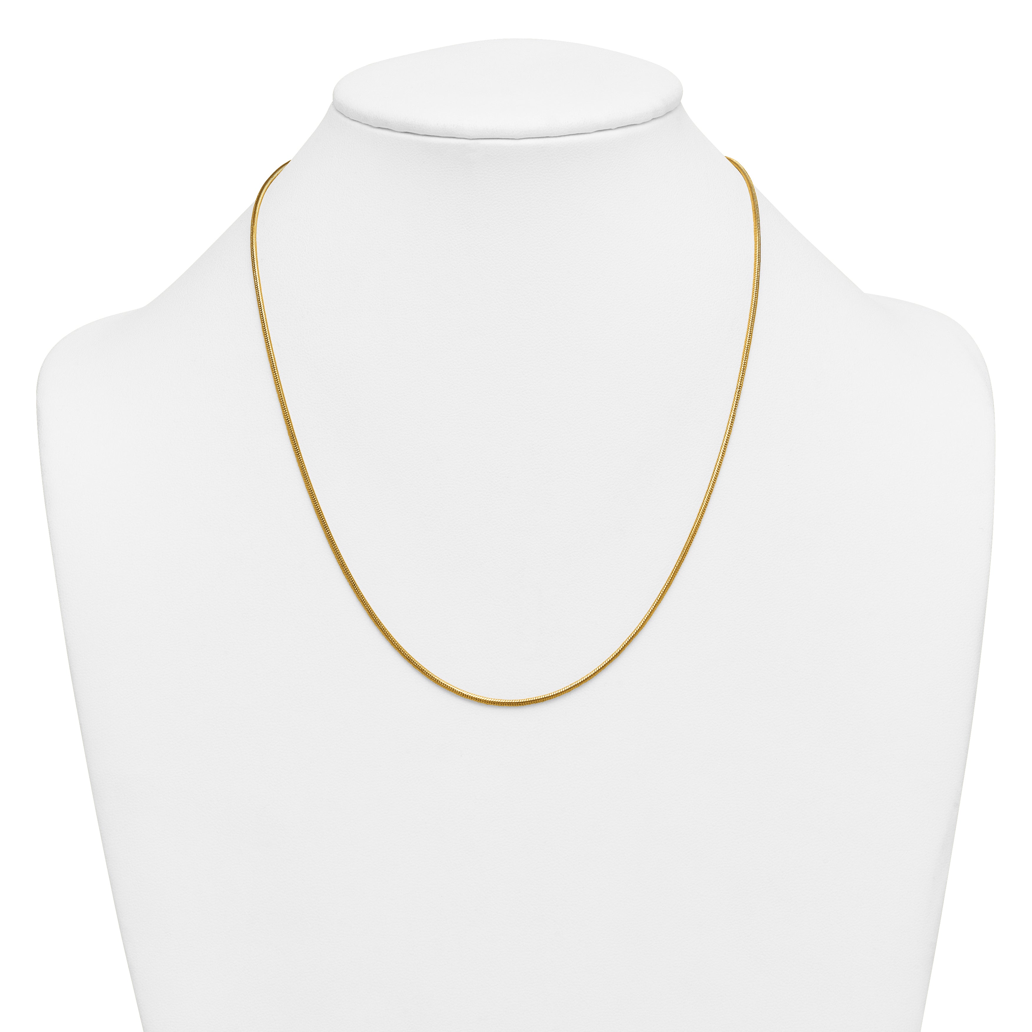Snake Chain Necklace in 14/20 Gold Filled, 1.5mm