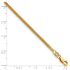 14K Gold Filled Snake Chain Necklace in 2.0mm Width - view 3