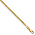 14K Gold Filled Snake Chain Necklace in 2.0mm Width by Sophia Jewelers
