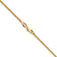 14K Gold Filled Spiga (Wheat) Chain Necklace in 1.5mm Width - view 2