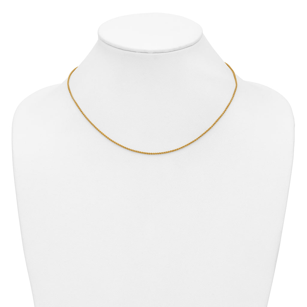 Spiga Chain Necklace in 14K Gold Filled, 1.5mm