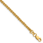 14K Gold Filled Wheat Chain Necklace in 2.8mm Width by Sophia Jewelers