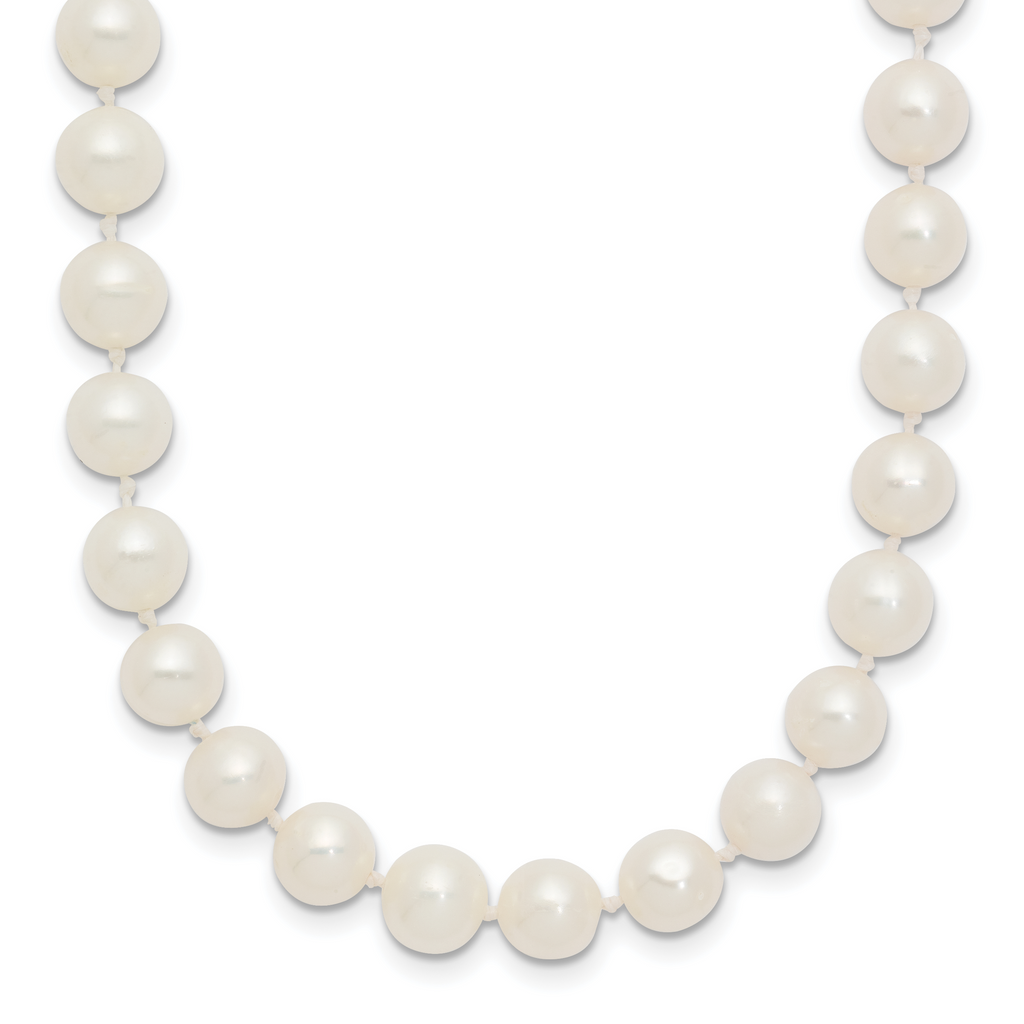 1/20 14K Gold Filled 6-7mm Wht NearRound FWC Pearl Necklace