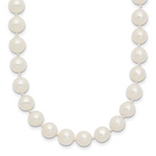 1/20 14K Gold Filled 6-7mm Wht NearRound FWC Pearl Necklace
