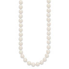 14K Gold Filled 7-8mm White Cultured Freshwater Pearl Necklace