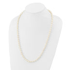 14K Gold Filled 7-8mm White Cultured Freshwater Pearl Necklace