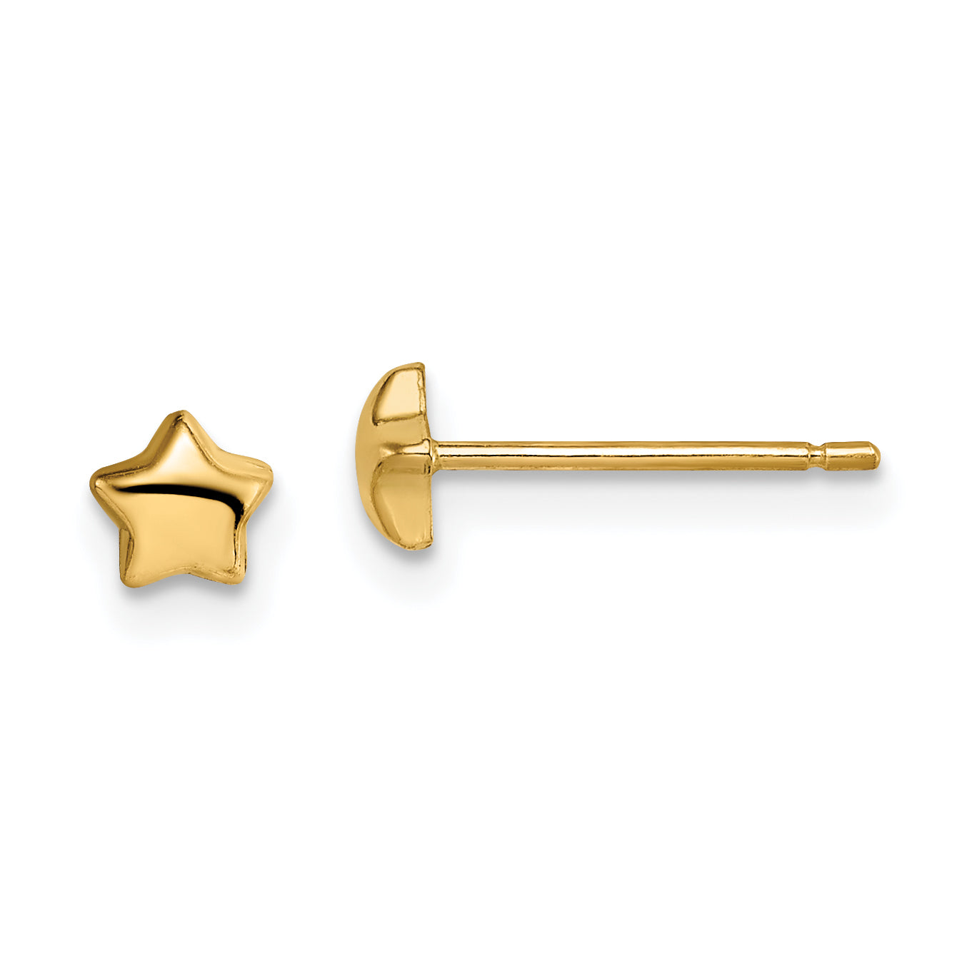 14k Madi K Star Post Earrings